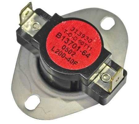 Goodman-Amana B1370164 Limit Switch, Control Temperature, High, SPST