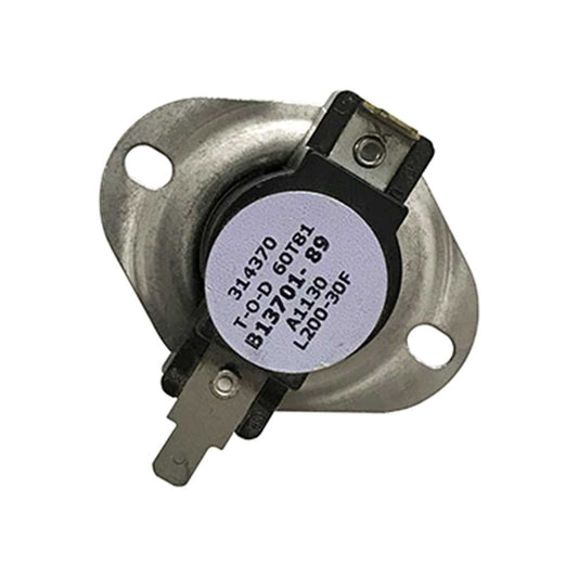 Goodman-Amana B1370189 Limit Switch, Auto, Primary, 170 to 200 degF