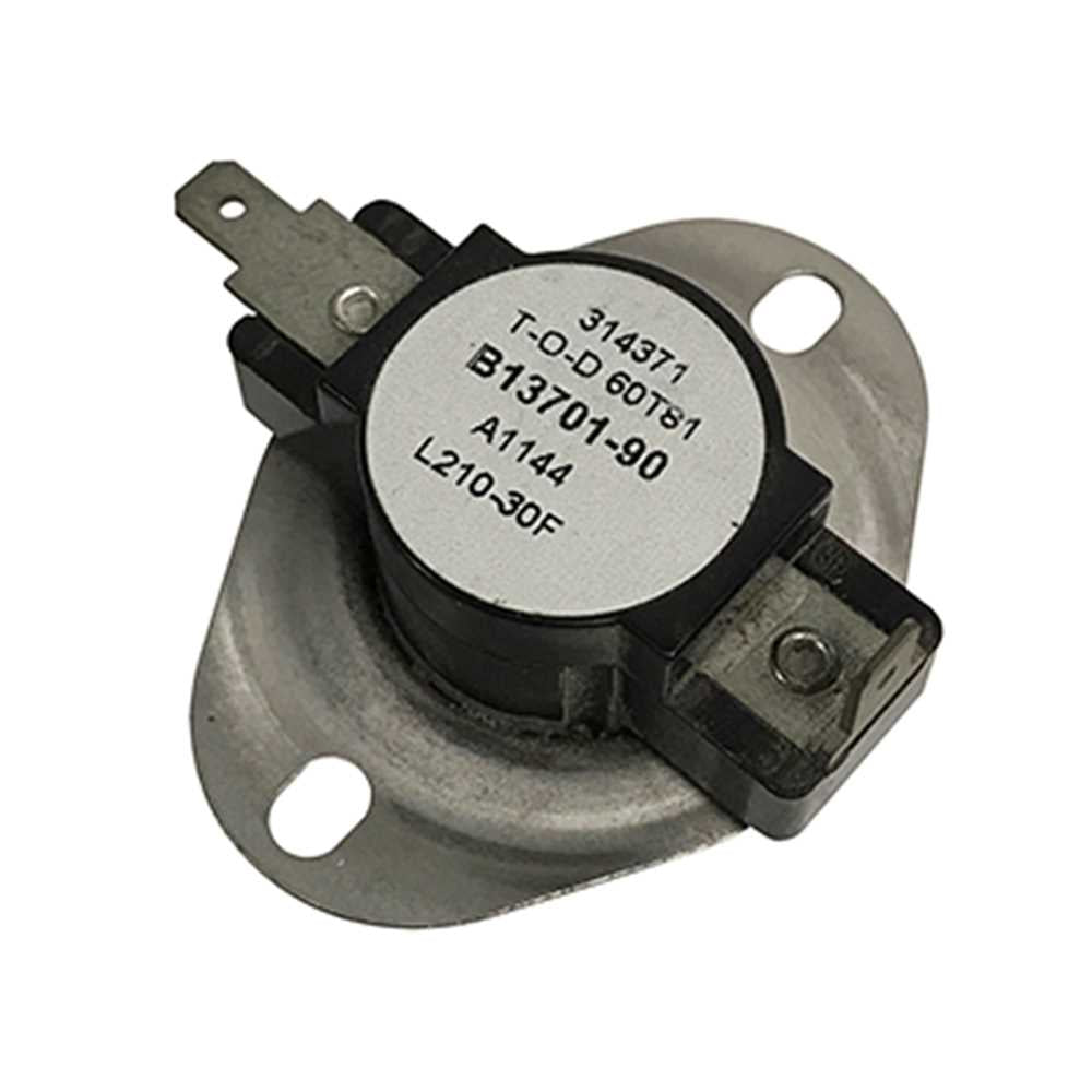 Goodman-Amana B1370190 Limit Switch, Primary, 30 to 210 degF