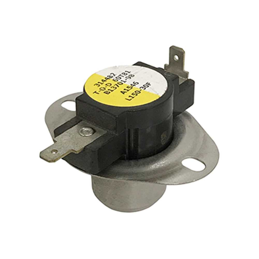 Goodman-Amana B1370198 Limit Switch, Auto, Primary, 120 to 150 degF