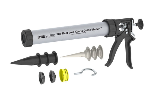 Albion Engineering B18S20 20oz B-Line Manual Sausage Gun w/ 18:1 Ratio Drive