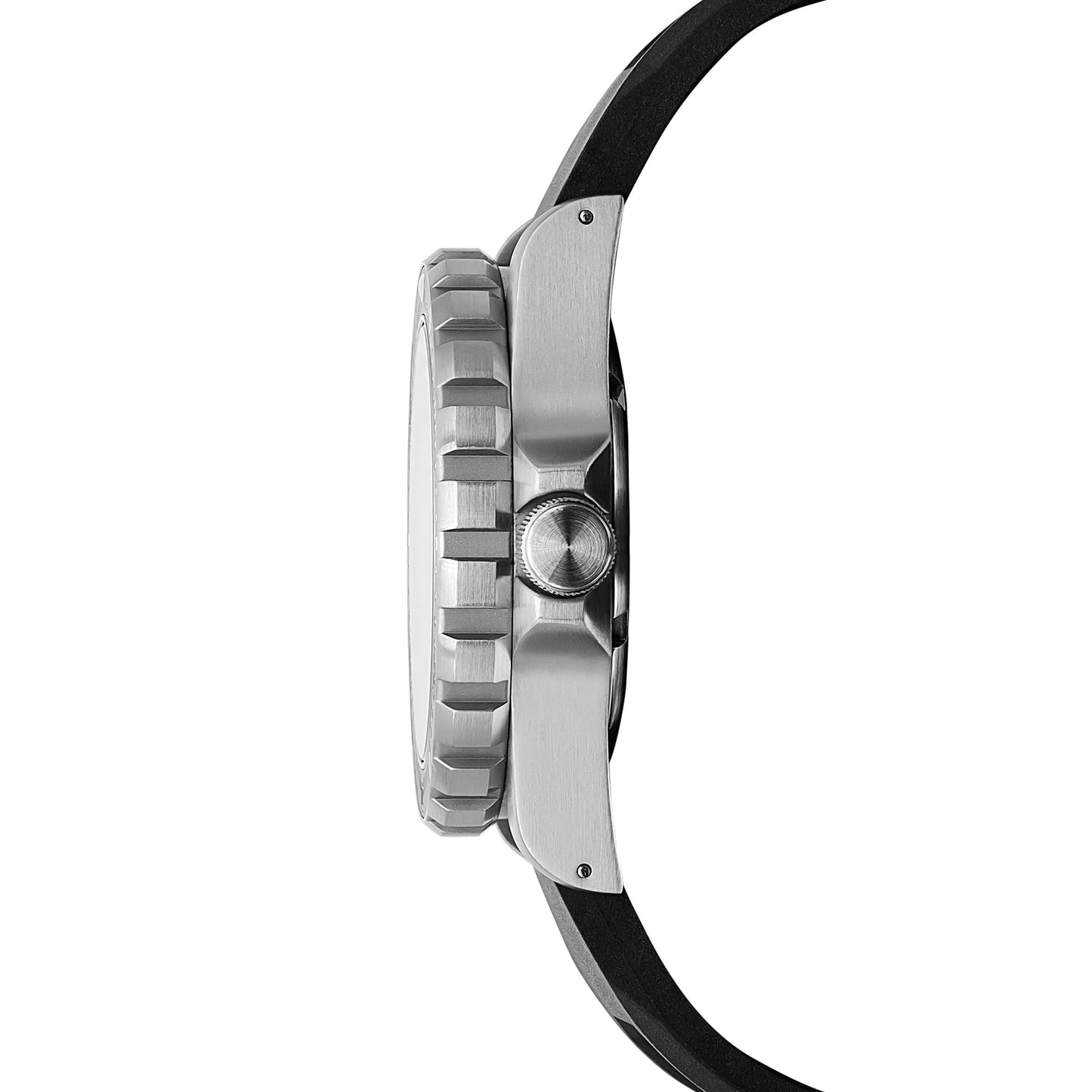 Marathon WW194007SS-0130 Large Diver's Quartz (TSAR) - 41mm with 3 pieces Black Rubber Strap