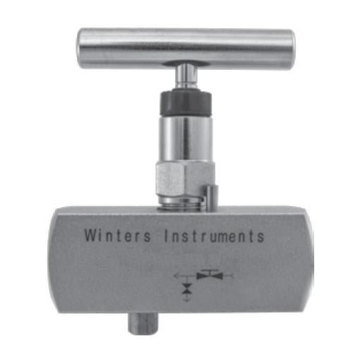 Winters Instruments BBV3020 Bbv Block & Bleed Valve Single Handle