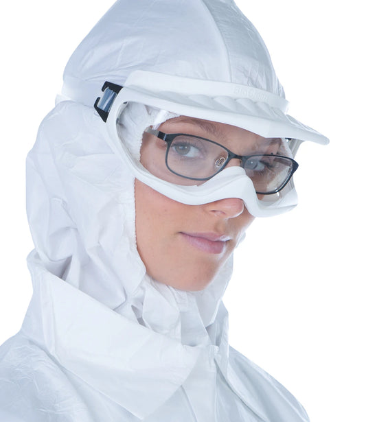SOS Cleanroom Ansell BCAP BioClean Clearview Autoclavable Panoramic Goggles (ISO 4)