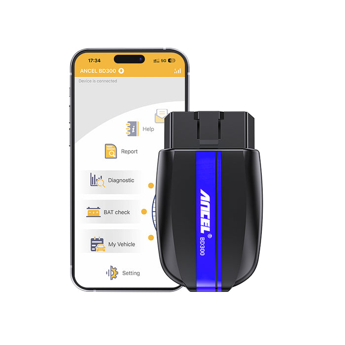 Ancel BD300 Bluetooth OBD2 Scanner & Full System Diagnostic Tool