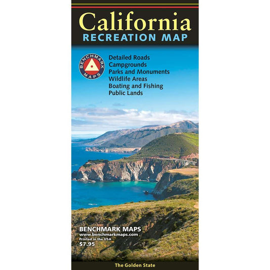 Paradise Clay BEN038 California Road Map