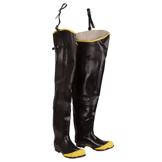 Cordova Safety BHS-13 Boots, Rubber, Hip, Steel-Toe