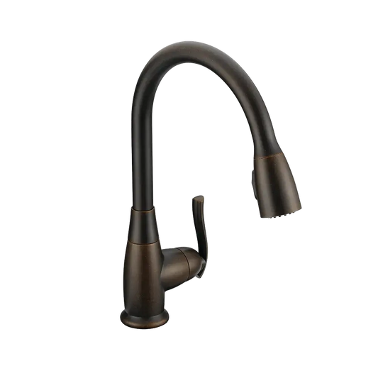 Matco-Norca BL-151ORB Builder Light Single Handle Pull-Down Kitchen Faucet, Oil-Rubbed Bronze