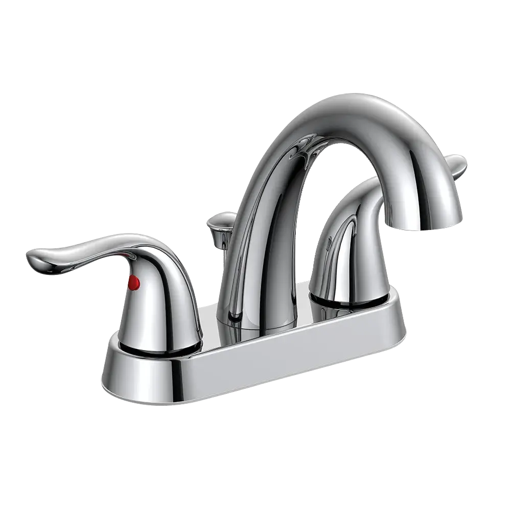 Matco-Norca BL-420C Builder Light Two Handle 4" Lavatory Faucet, Chrome