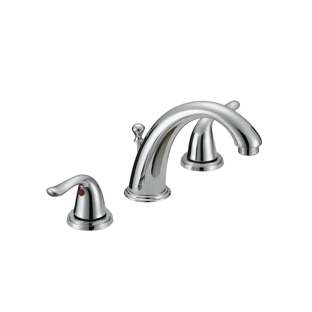 Matco-Norca BL-480C Builder Light Two Handle 8" Widespread Lavatory Faucet, Chrome