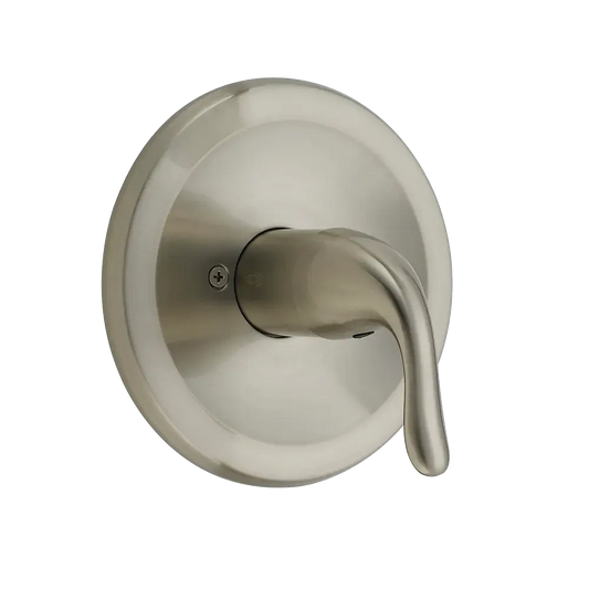 Matco-Norca BL-700BNJP Builder Light Single Control Valve Only Trim, Job Pack, Brushed Nickel