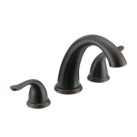 Matco-Norca BL-900ORBJP Builder Light Trim Kit Two Handle Roman Tub Faucet, Job Pack, Oil-Rubbed Bronze