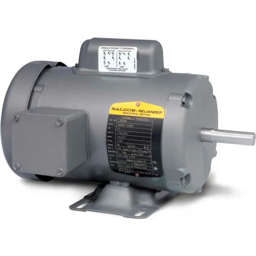 Baldor L3403M .25HP, 1725RPM, 1PH, 60HZ, 48, 3411L, TEFC, F1