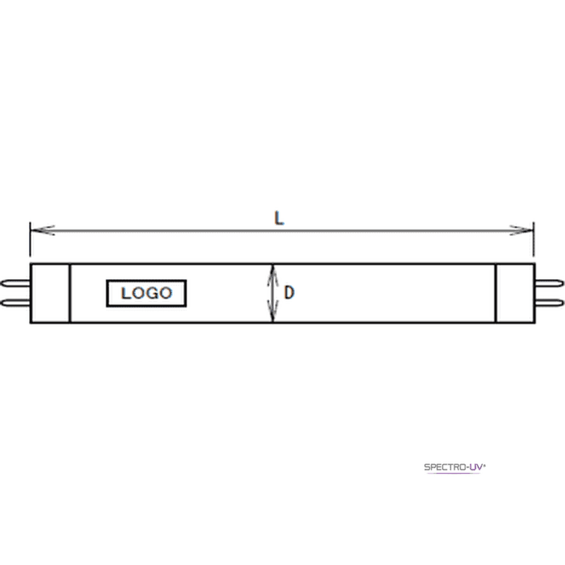 Spectro-UV BLE-480B 6 Watt 365 nm BLB Tube (For Model B-260, EA-160)