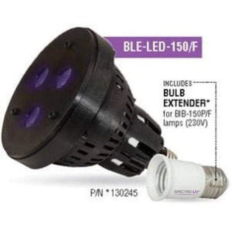 Spectro-UV BLE-LED-150/F Vivid Replacement UV-A LED Replacement Bulb with Extender for BIB-150P Series Lamps