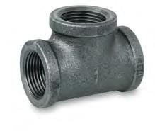 Everflow BMTE0300  3" Tee Black Malleable