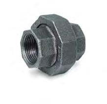 Everflow BMUN0100  1" Union Black Malleable