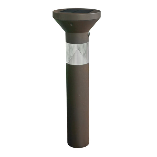 Feit Electric BOLLARDSYNCSOL/BZ/RP 12 in. OneSync Landscape Bronze Solar Bollard Light