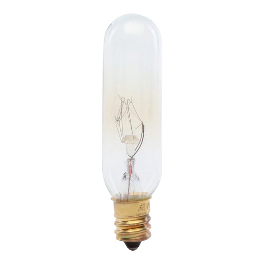 Feit Electric BP15T6-145 15W Soft Shite (2700K) E12 Base T6 145-Volt Appliance Incandescent Light Bulb