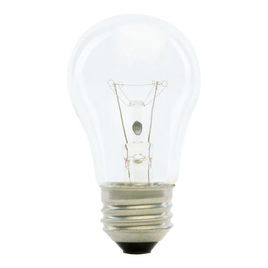 Feit Electric BP40A15/CL/CAN 40W Soft White (2700K) E26 Base A15 Clear Dimmable Incandescent Light Bulb