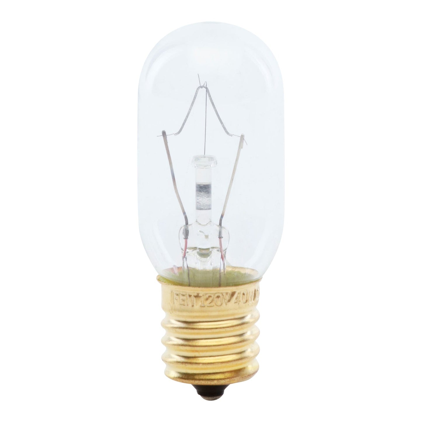 Feit Electric BP40T8N/MW/RP 40W Soft White (2700K) Clear E17 Base T8 Incandescent Dimmable Microwave Light Bulb