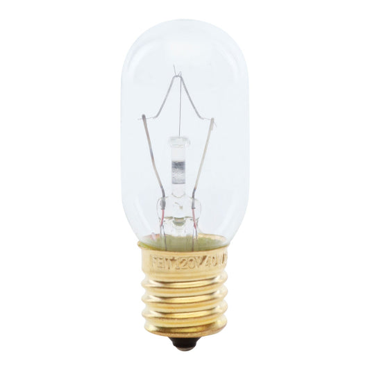 Feit Electric BP40T8N/MW/RP 40W Soft White (2700K) Clear E17 Base T8 Incandescent Dimmable Microwave Light Bulb