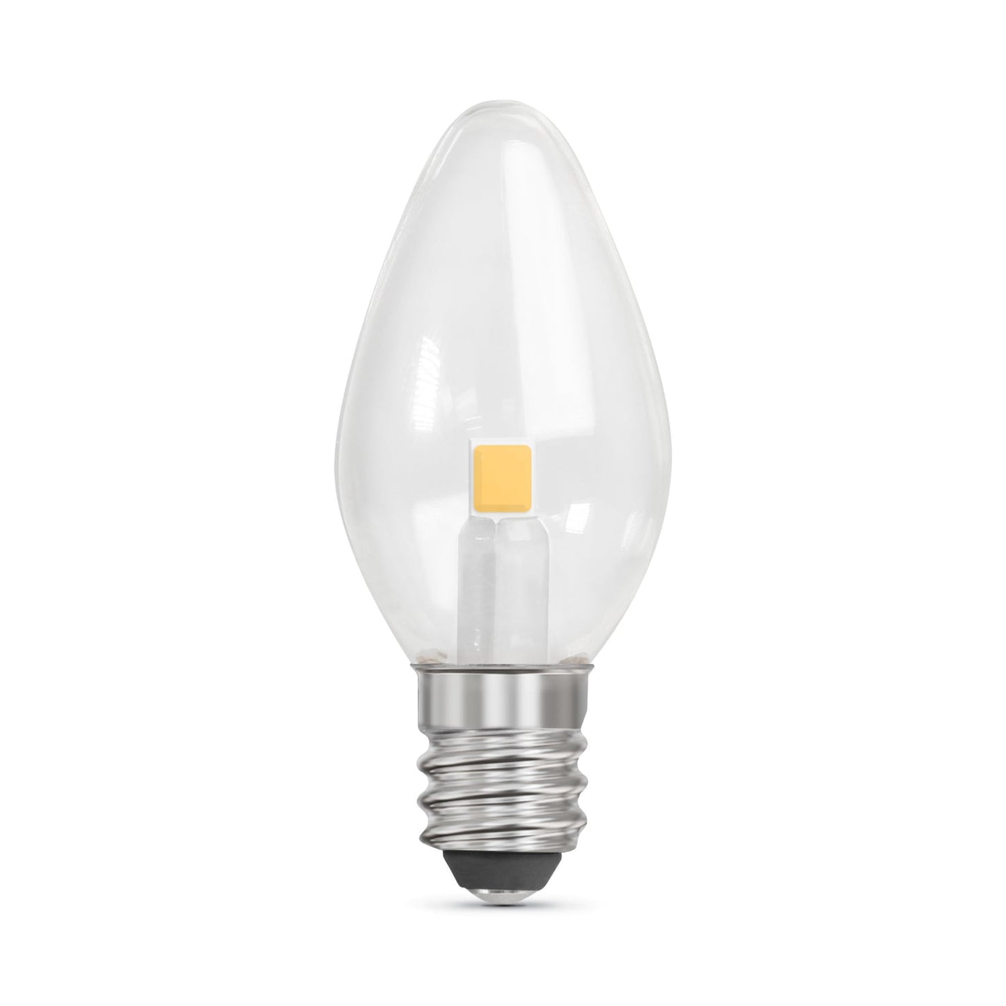 Feit Electric BP7C7/850/LED/4 0.6W (7W Replacement) Daylight (5000K) C7 Special Use LED Light Bulb (4-Pack)