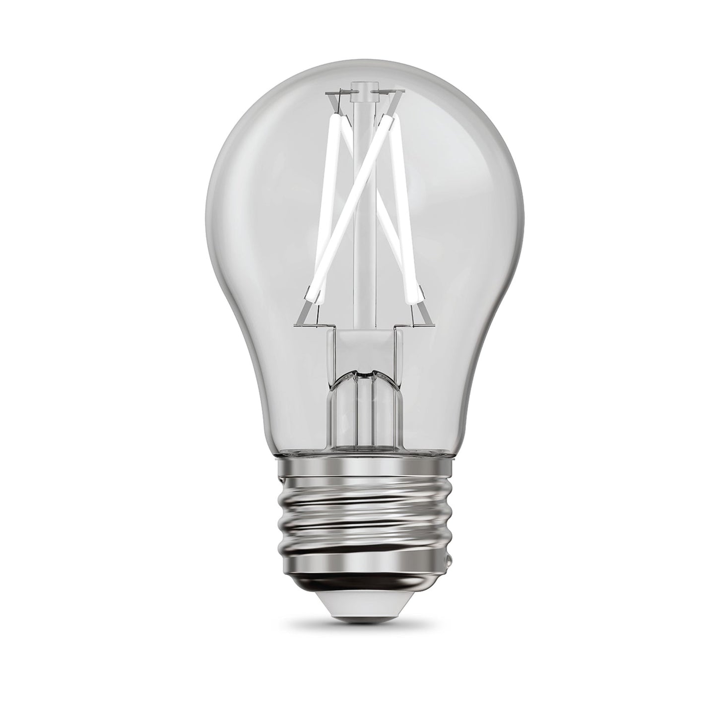 Feit Electric BPA1560927CAWFIL/2 8W (60W Equivalent) Soft White (2700K) A15 E26 Base Exposed White Filament LED Light Bulb (2-Pack)