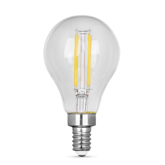 Feit Electric BPA1560C/930CAFIL2 8.3W (60W Replacement) Bright White (3000K) E12 Base A15 Filament LED Bulb (2-Pack)