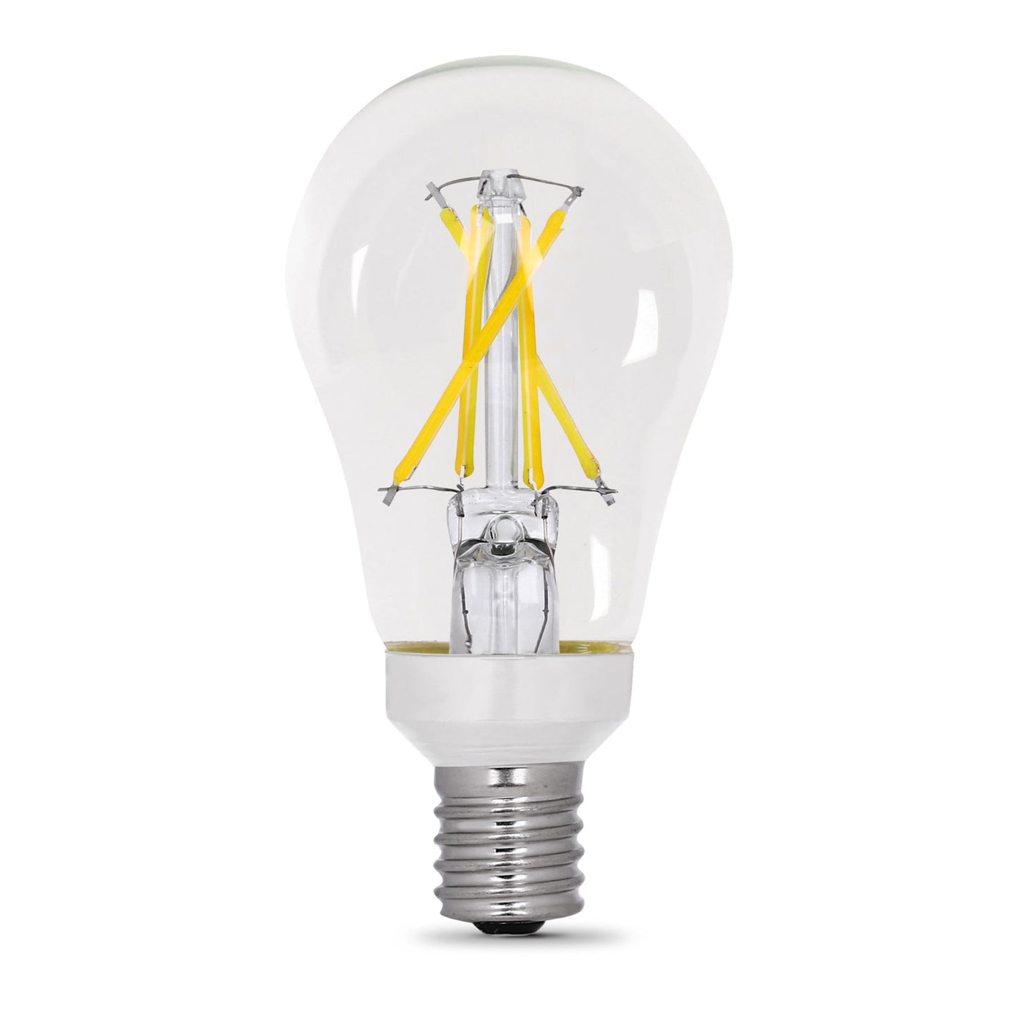 Feit Electric BPA1560N/927CAFIL2 8.3W (60W Replacement) Soft White (2700K) E17 Base A15 Filament LED (2-Pack)