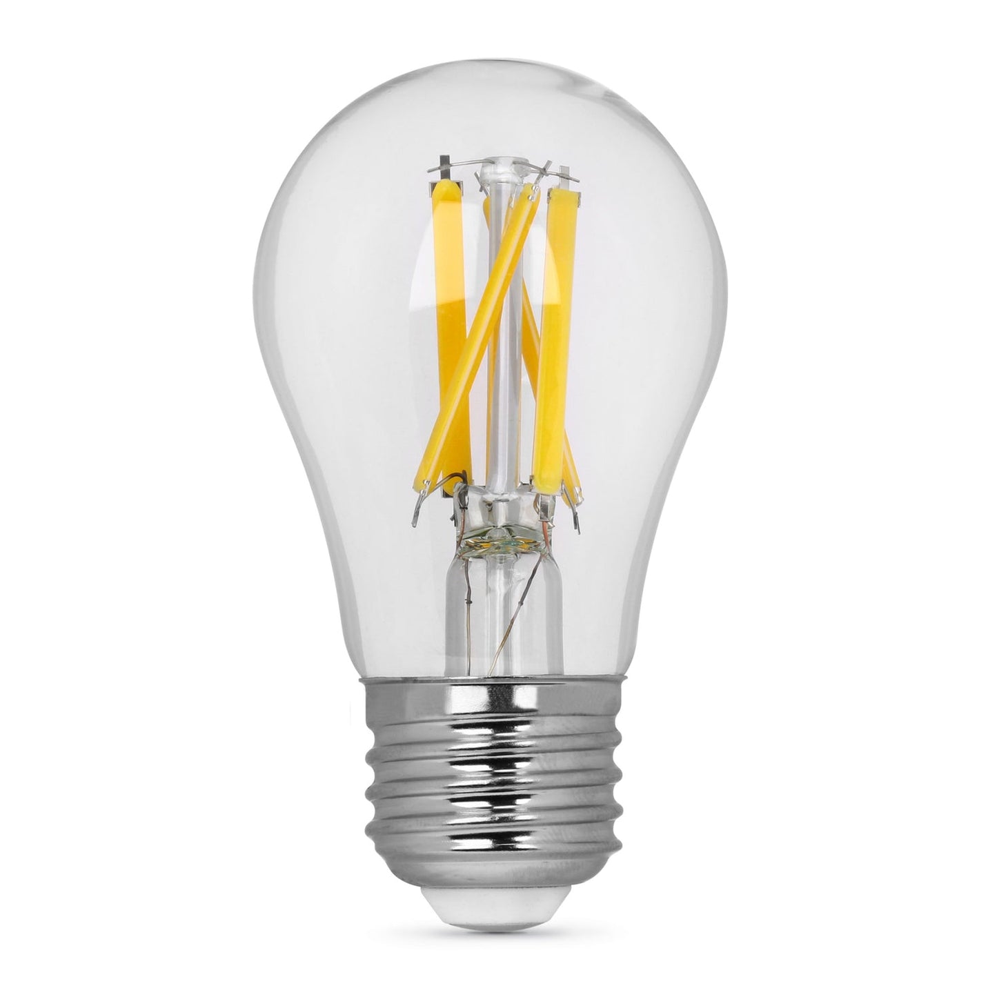 Feit Electric BPA1575930CAFIL/2/RP 10W (75W Replacement) Bright White (3000K) E26 Base A15 Dimmable Enhance Filament LED Bulb (2-Pack)