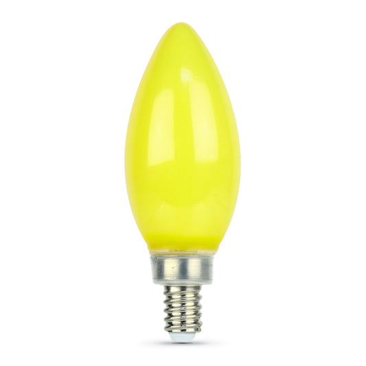 Feit Electric BPCT/BUG/LED/2 LED Chandelier Yellow Bug Light