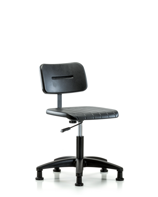 Blue Ridge Ergonomics BPDHCH-RG-RG Core Polyurethane Chair - Desk Height with Stationary Glides