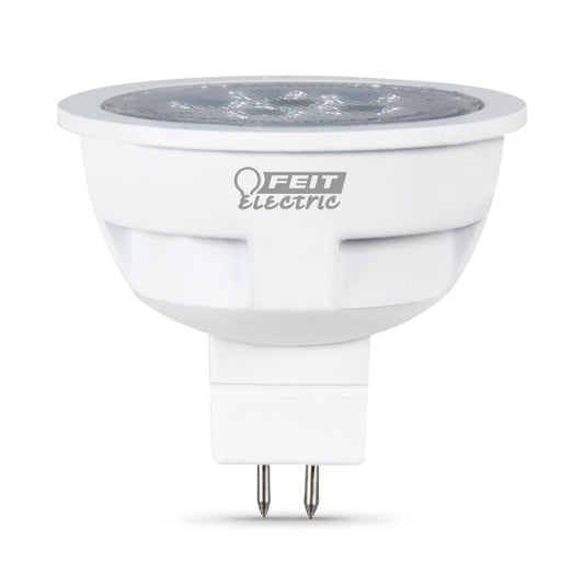 Feit Electric BPLVEXN/830CA/HDRP 6.4W (50W Replacement) Bright White (3000K) MR16 GU5.3 Reflector LED Light Bulb