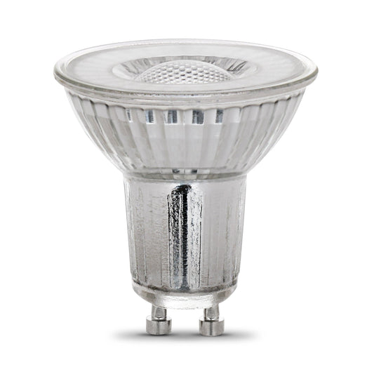 Feit Electric BPMR16GU10500930CA/3 6W (50W Replacement) Bright White (3000K) MR16 GU10 Dimmable LED Enhance Mini Reflector (3-Pack)