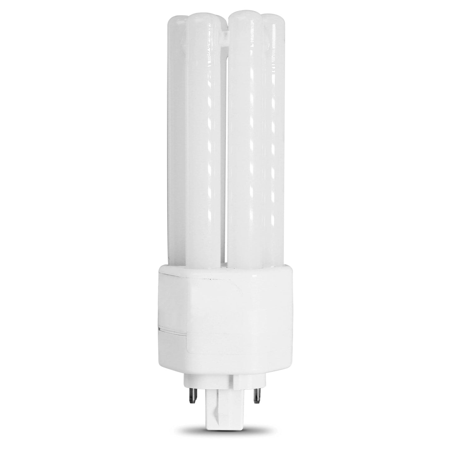 Feit Electric BPPLT26E827LEDG2HDRP 10W (26W Equivalent) Soft White (2700K) GX24q-3 Base Direct Replacement (Type A) Triple Tube PL LED Light Bulb