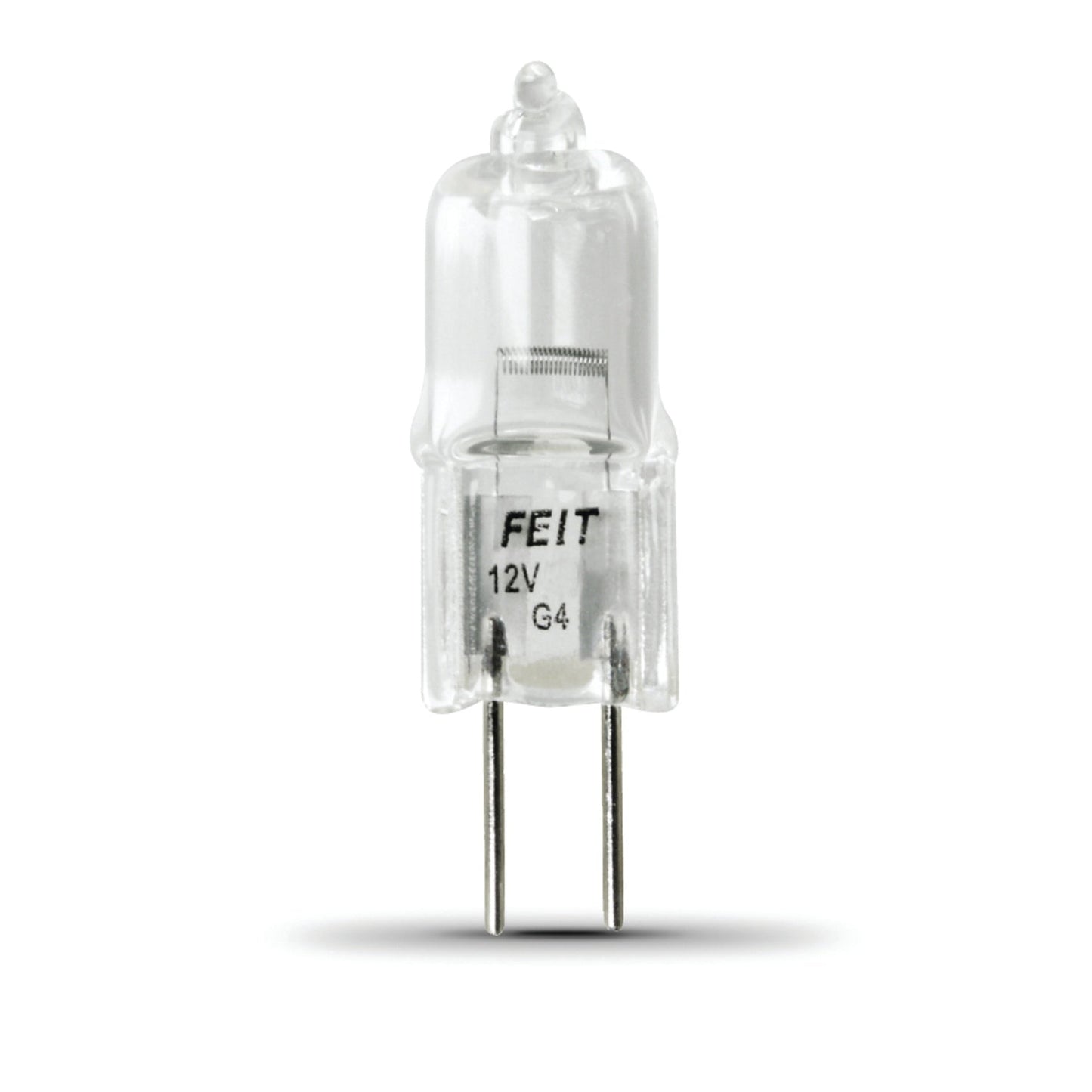 Feit Electric BPQ10T3/RP 10W Warm White (3000K) G4Base T3 Halogen Light Bulb