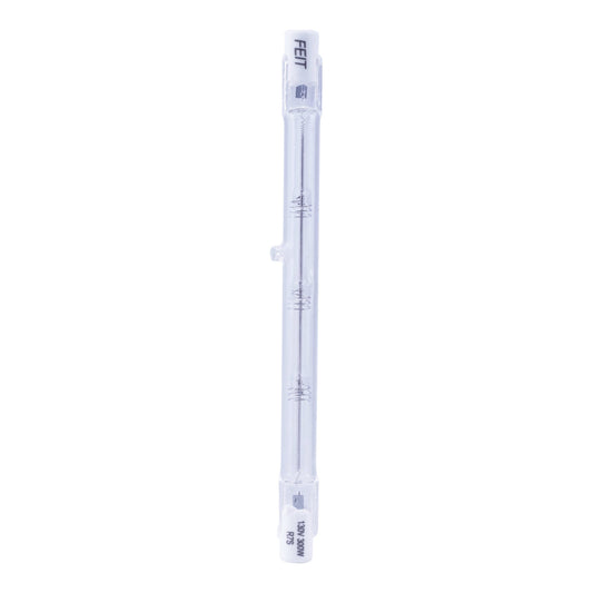 Feit Electric BPQ300T3/CL/RS/2/CAN 300W Warm White (3000K) T3 Dimmable Rough Service Halogen Light Bulb (2-Pack)