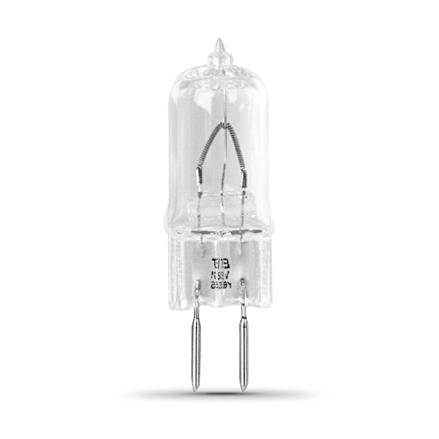 Feit Electric BPQ50T4/JCD/RP 50W Bright White (3000K) GY6.35 Base (T4 Replacement) Halogen Replacement Light Bulb