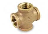 Everflow BRCR0018-NL  1/8" Cross Lead Free Brass