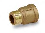 Everflow BREP0012-NL  1/2" Extension Piece Lead Free Brass
