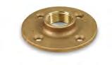 Everflow BRFF0034-NL  3/4" Floor Flange W Holes Lead Free Brass