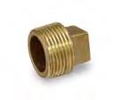 Everflow BRPL0400-NL  4" Plug Cored Lead Free Brass