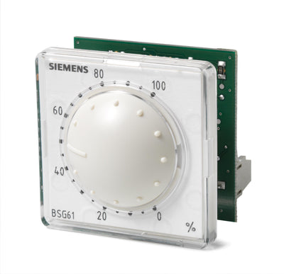 Siemens BSG61 SETPOINT ADJUSTER, ACTIVE (0 TO 10 VDC), UNIVERSAL, EXCHANGEABLE SCALES