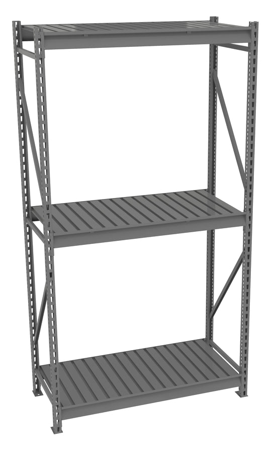 Tennsco BU-482496CS Bulk Storage Rack Starter Unit With Corrugated Decking