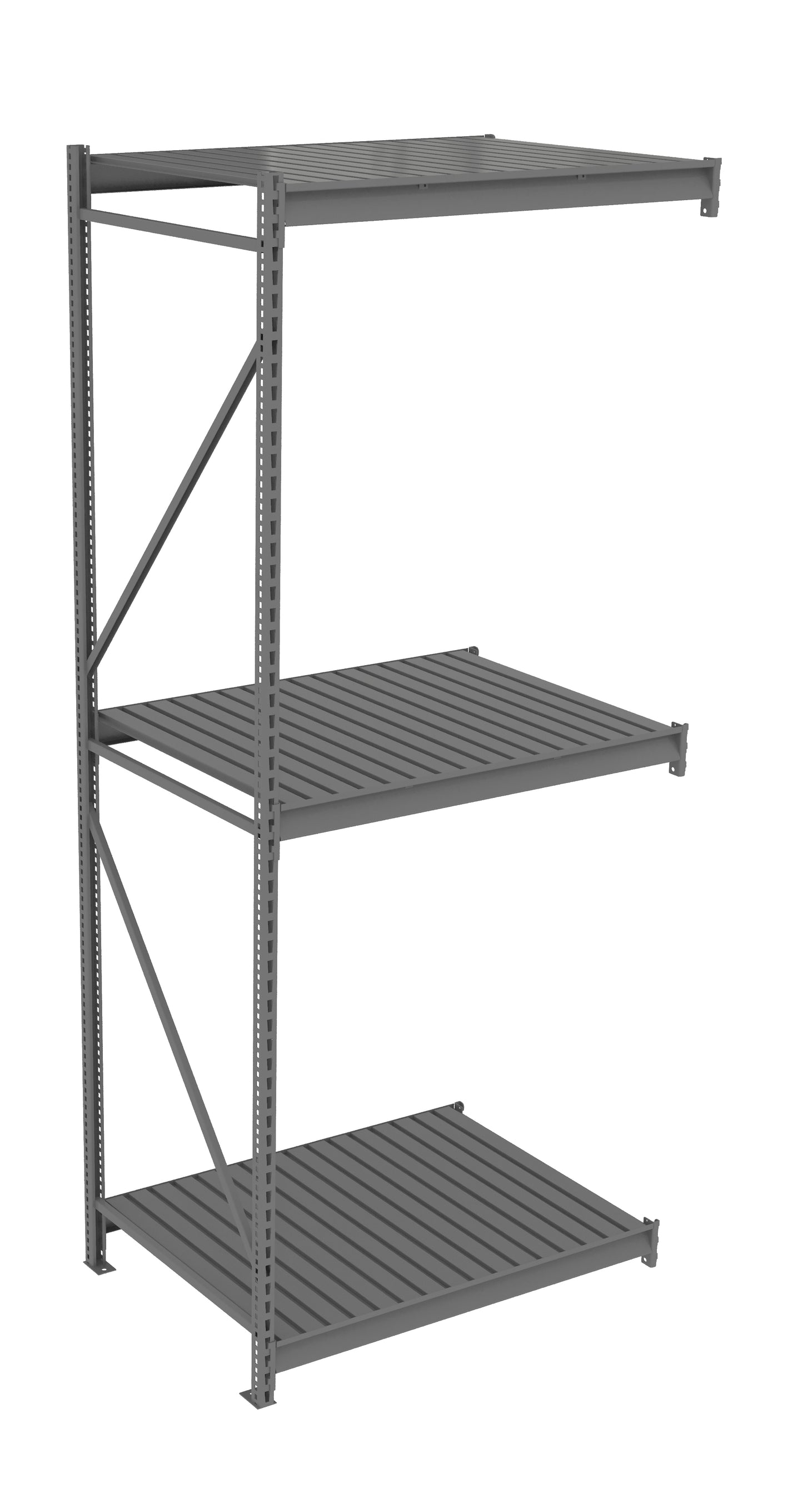 Tennsco BU-4836120CA Bulk Storage Rack Adder Unit With Corrugated Decking