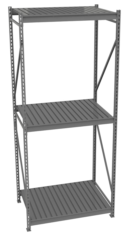 Tennsco BU-4836120CS Bulk Storage Rack Starter Unit With Corrugated Decking