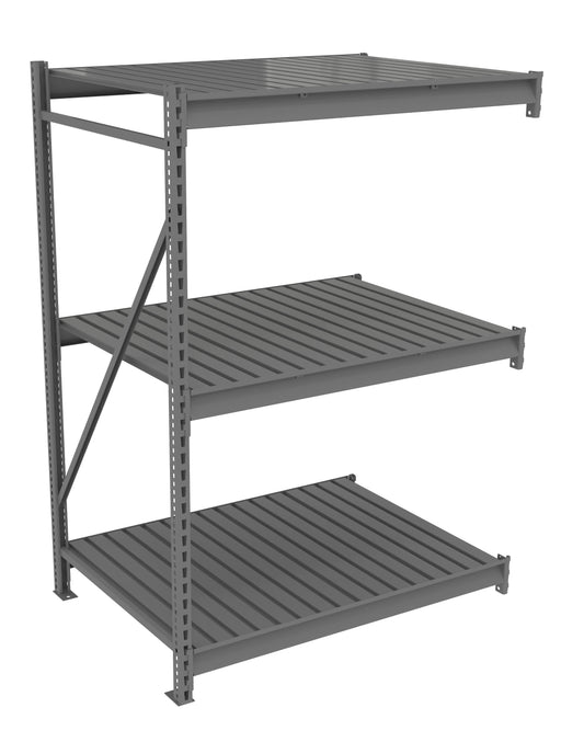 Tennsco BU-483672CA Bulk Storage Rack Adder Unit With Corrugated Decking