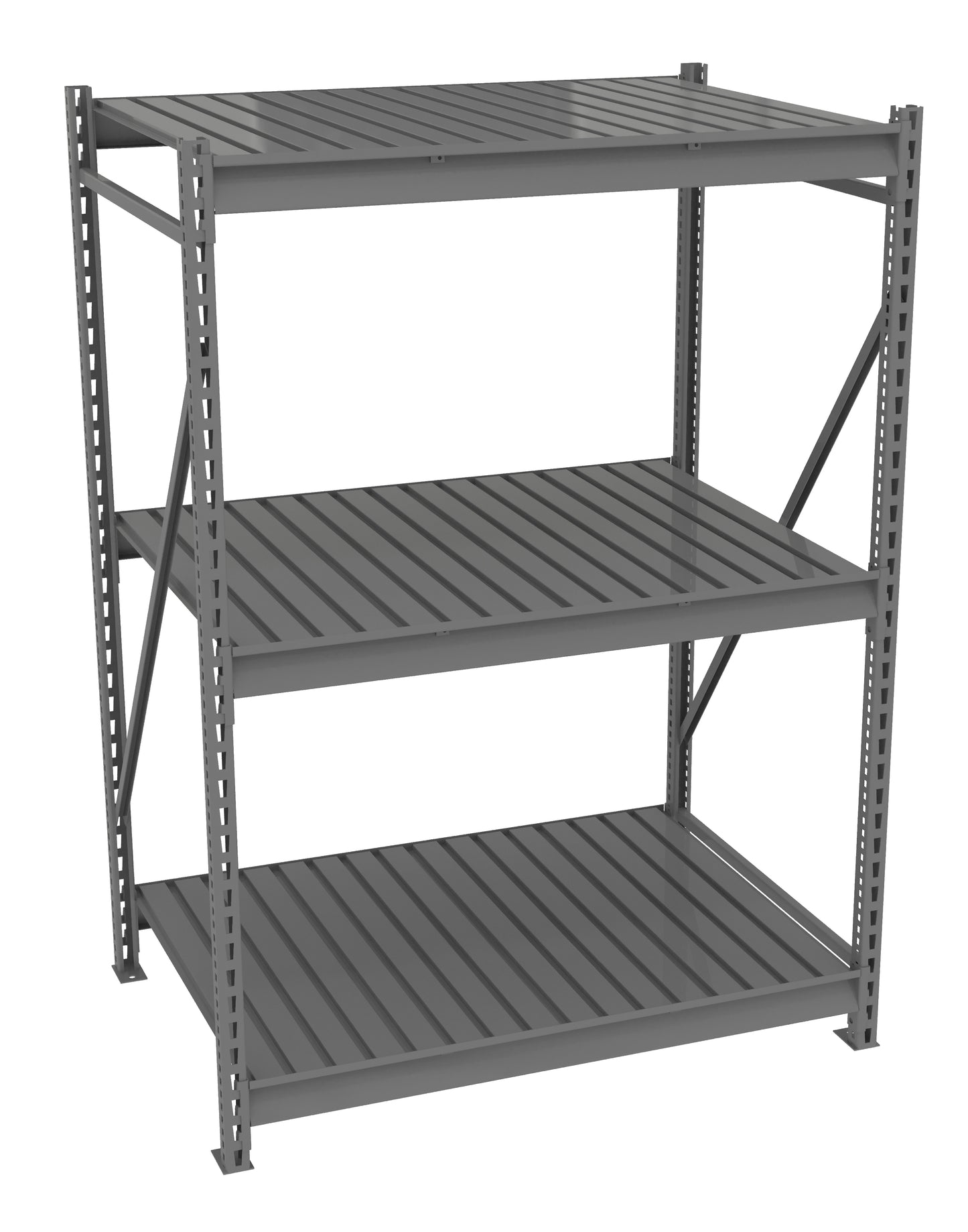 Tennsco BU-483672CS Bulk Storage Rack Starter Unit With Corrugated Decking