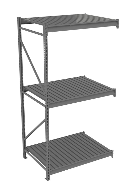 Tennsco BU-483696CA Bulk Storage Rack Adder Unit With Corrugated Decking